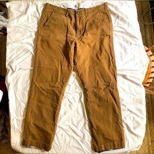 J. Crew Flannel-Lined Khaki Chinos